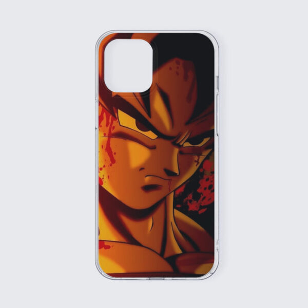 Dragon Ball Z Pissed Serious Son Goku Dope Orange iPhone 13 Case