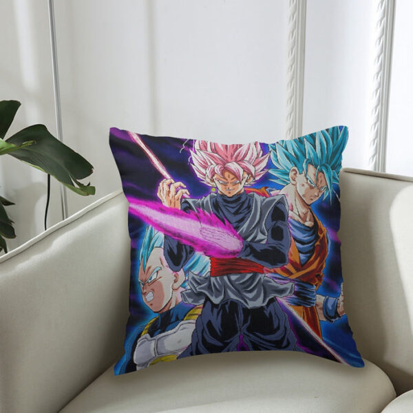 Dragon Ball Goku 2 Goku Rose Vegeta 2 Ultra Instinct Couch Pillowcase