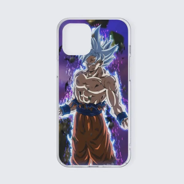 Dragon Ball Goku Ultra Instinct Power Up Vibrant 3D iPhone 13 Case