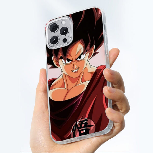 Dragon Ball Super Saiyan Goku Kaioken Epic Red Casual iPhone 13 Case