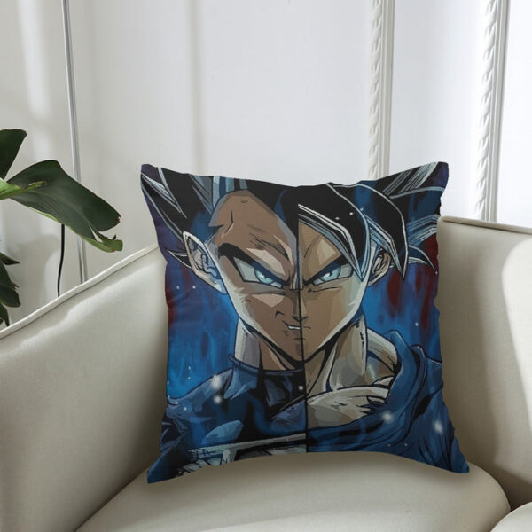 Dragon Ball Z Shirt  SSJ Goku x SSJ Vegeta Fusion Couch Pillowcase