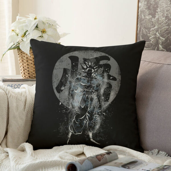 Goku Ultra Instinct Black Couch Pillowcase