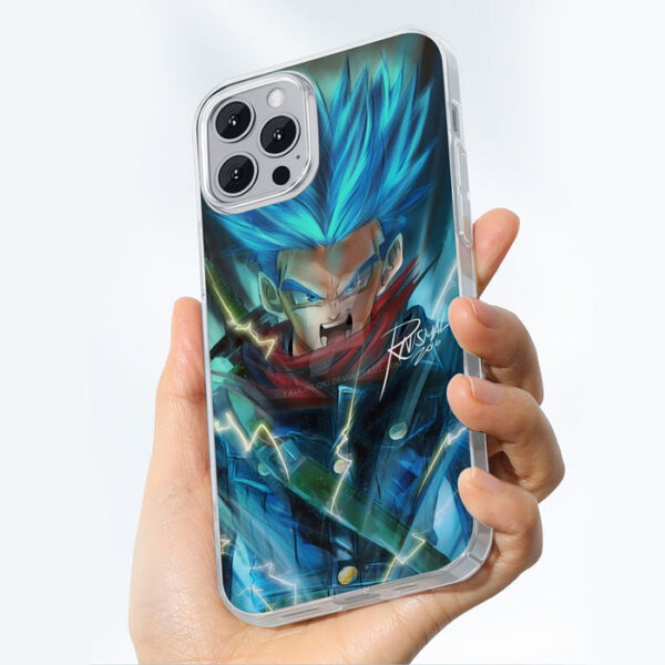 Dragon Ball Super Future Trunks Rage iPhone 13 Case