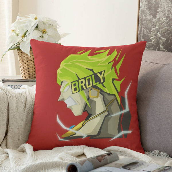 Dragon Ball Super Cool Legendary Broly Cool Vector Art Couch Pillowcase