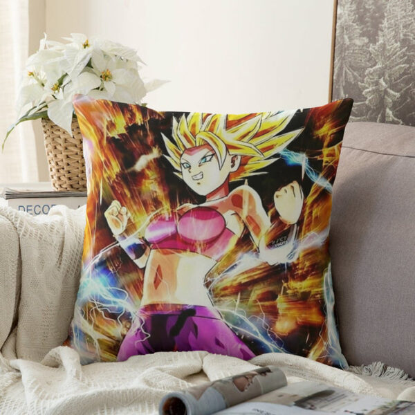 Dragon Ball Super Caulifla Super Saiyan 2 Epic Casual Couch Pillowcase