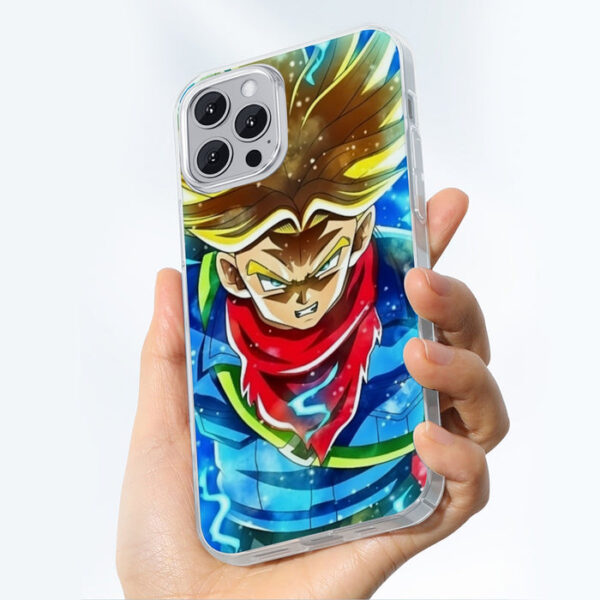 DBZ Rage Super Saiyan Trunks Portrait Unique Style iPhone 13 Case