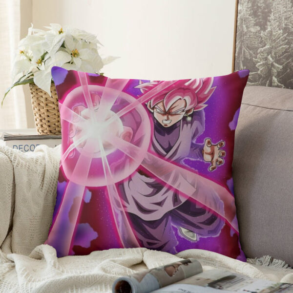 Goku Black Zamasu Super Saiyan Rose Powerful Aura Skills Dope Couch Pillowcase