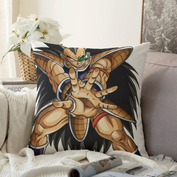 Dragon Ball Z Awesome Saiyan Raditz Fighter Stance Couch Pillowcase