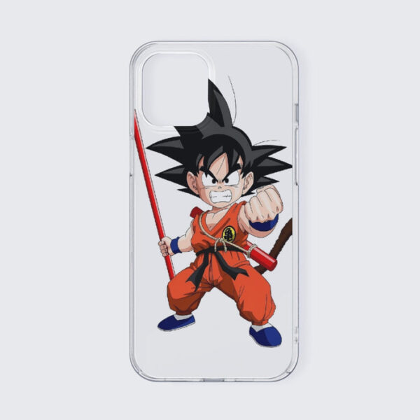 Kid Goku Fighting Dragon Ball Z iPhone 13 Case