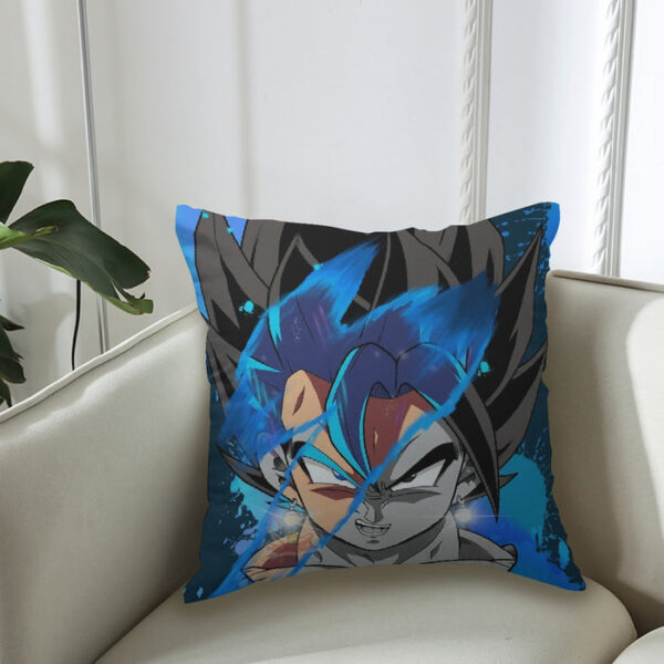 Dragon Ball Z SSJ Goku Painted Couch Pillowcase