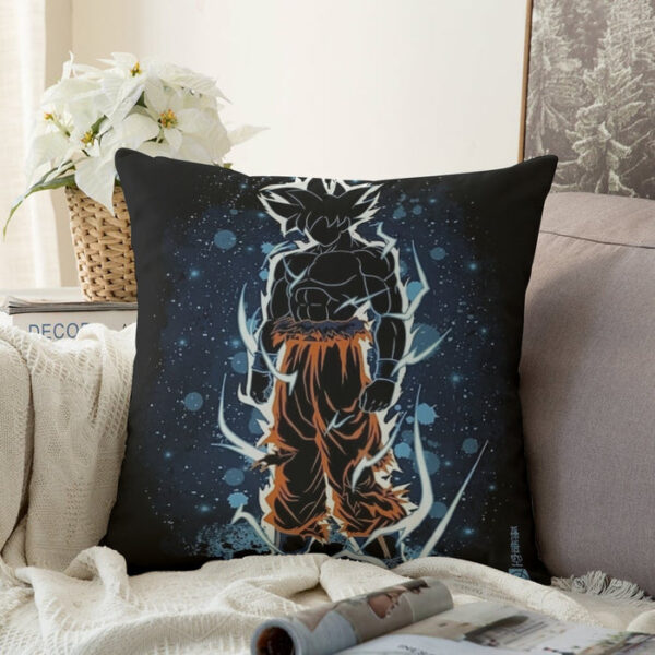 Dragon Ball Z Goku Ultra Instinct Shadow Couch Pillowcase