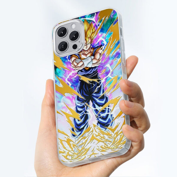 Dragon Ball Vegito Super Power Aura Thunder Earing Super Saiyan iPhone 13 Case