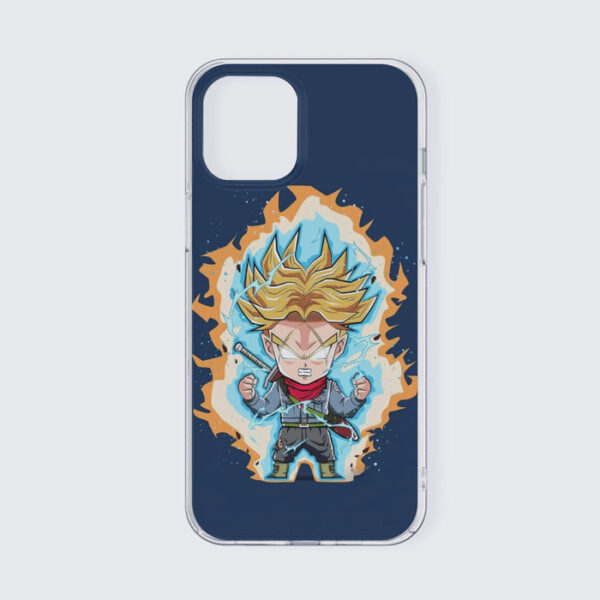 Dragon Ball Future Trunks Saga Super Saiyan Chibi Design iPhone 13 Case