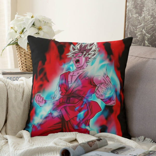 Dragon Ball Cool Goku White Super Saiyan Whis Symbol  Couch Pillowcase