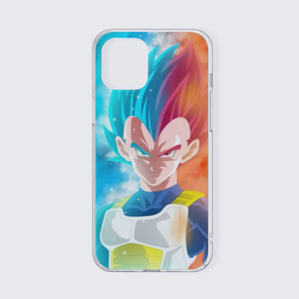 DBZ Vegeta Super Saiyan God Blue SSGSS Cool Portraits iPhone 13 Case