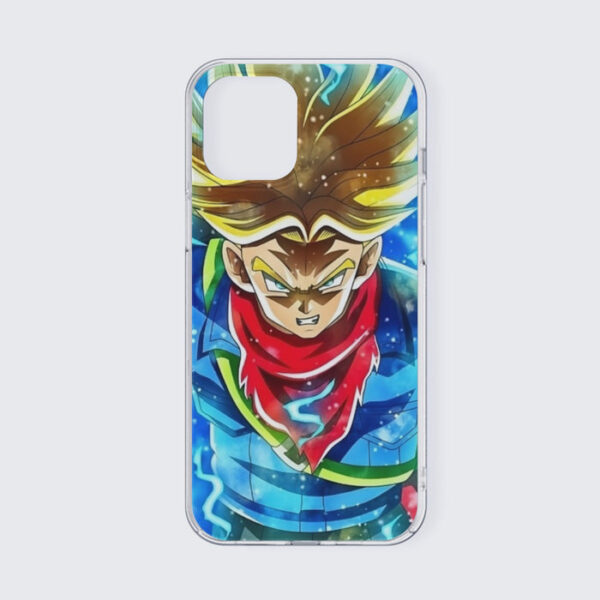 DBZ Rage Super Saiyan Trunks Portrait Unique Style iPhone 13 Case