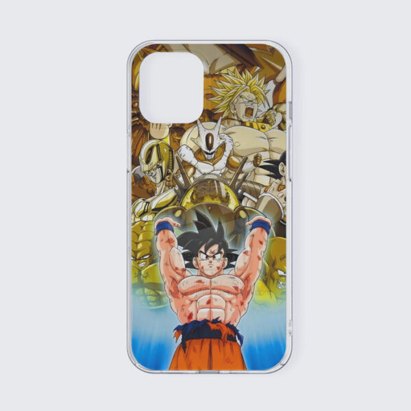 DBZ Goku Spirit Bomb Destroy Villains Cooler Broly Namek Golden iPhone 13 Case