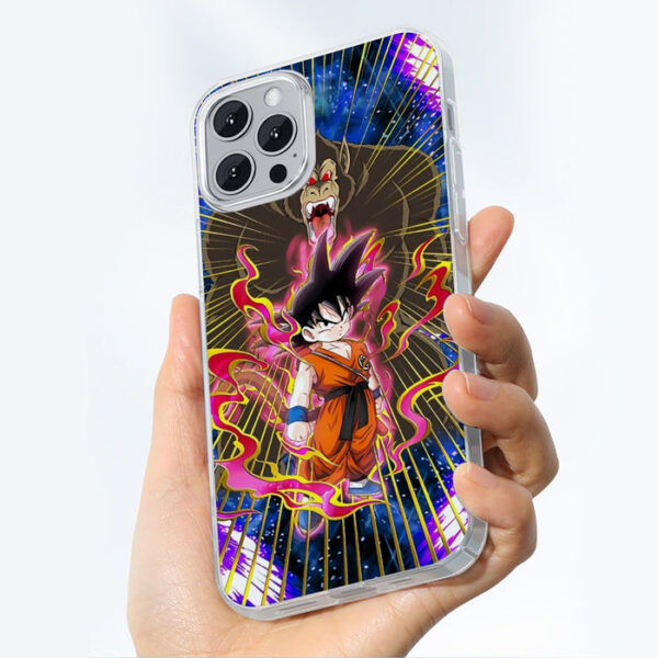 Great Ape Monkey Kid Goku Galaxy High-Quality Battle 3D iPhone 13 Case