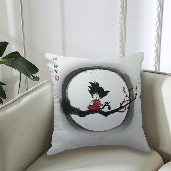 Young Goku Tee Couch Pillowcase