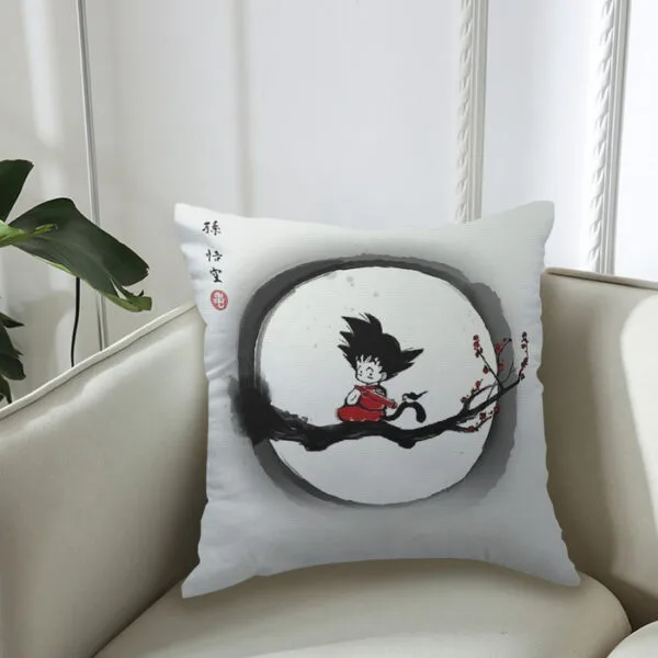 Young Goku Tee Couch Pillowcase