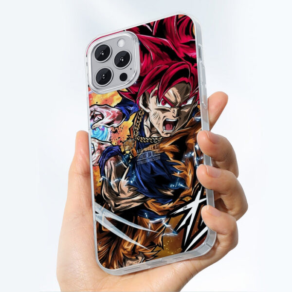 Goku Super Saiyan God iPhone 13 Case