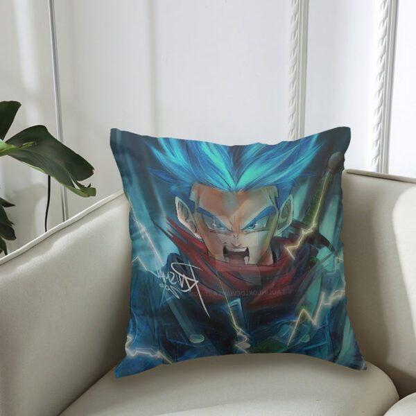 Dragon Ball Super Future Trunks Rage Couch Pillowcase