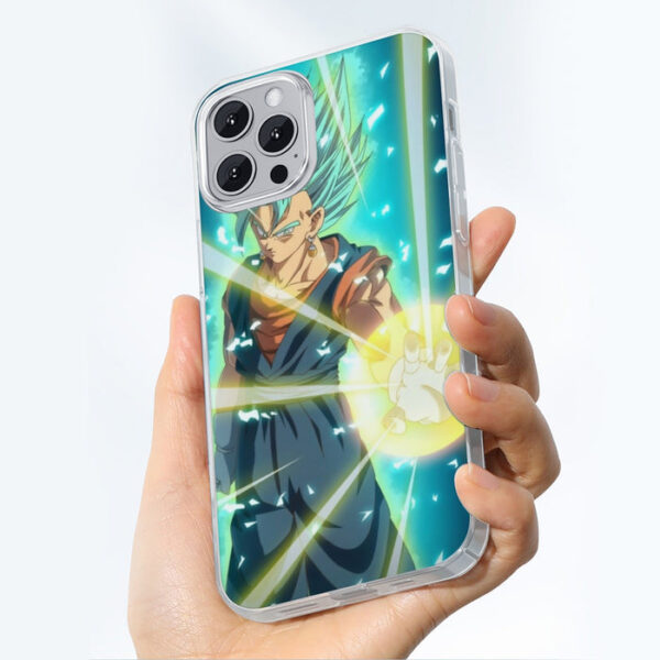 Dragon Ball Vegito Blue Super Saiyan Big Bang Flash iPhone 13 Case