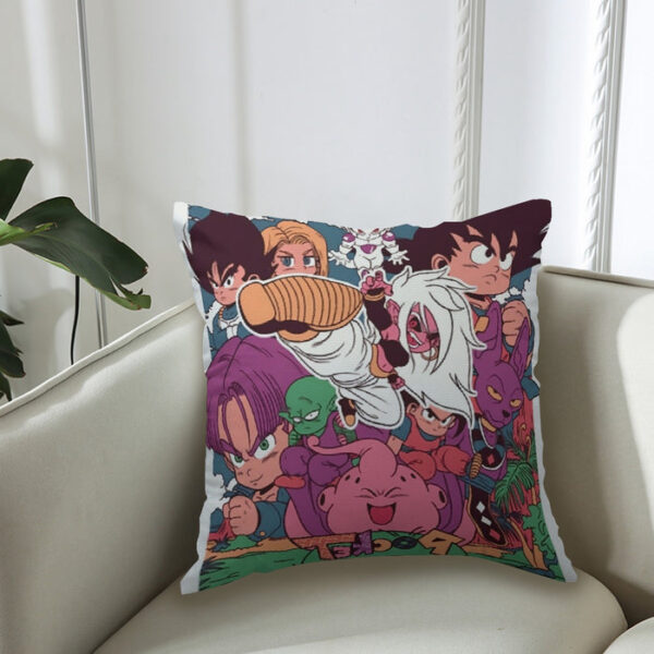 Kid Versions Of Dragon Ball Z Characters Couch Pillowcase