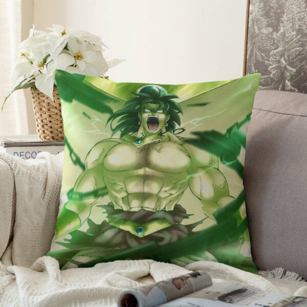 Dragon Ball Legendary Super Saiyan Broly 3D Full Print Streetwear Design Couch Pillowcase