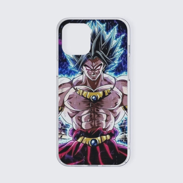 DBZ Legendary Super Saiyan Broly With Black Hair iPhone 13 Case