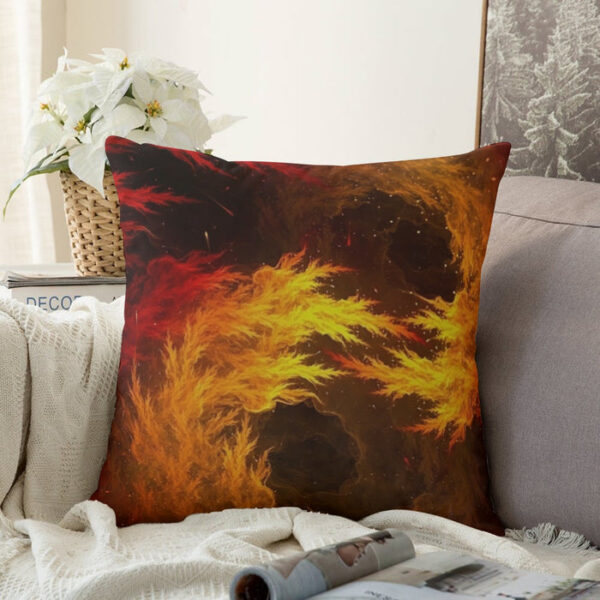 Dragon Ball Z Super Saiyan Orange Aura Dope Streetwear Couch Pillowcase