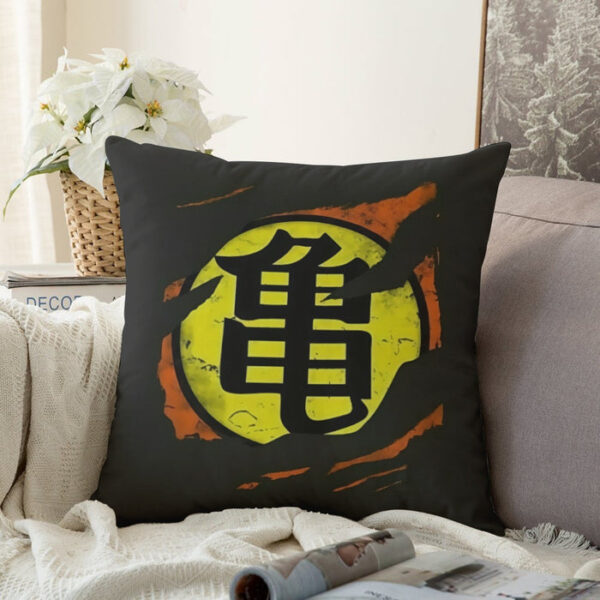 Dragon Ball Master Roshi Symbol Kanji Japanese Cool Design Couch Pillowcase