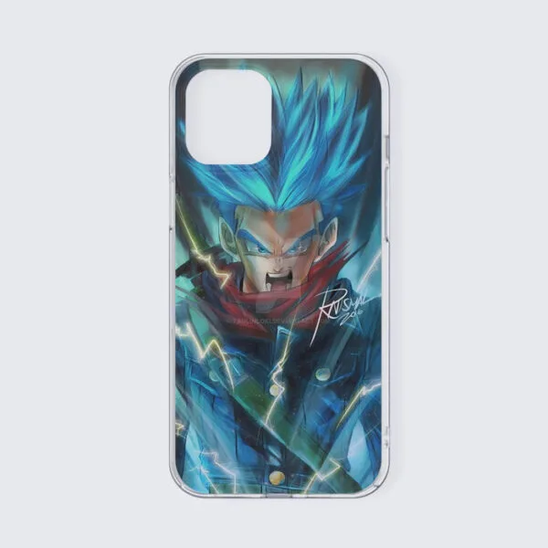 Dragon Ball Super Future Trunks Rage iPhone 13 Case