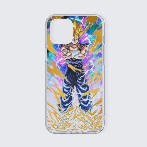 Dragon Ball Vegito Super Power Aura Thunder Earing Super Saiyan iPhone 13 Case