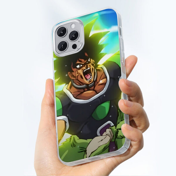 Dragon Ball Z Broly Wearing His Control Mechanism iPhone 13 Case