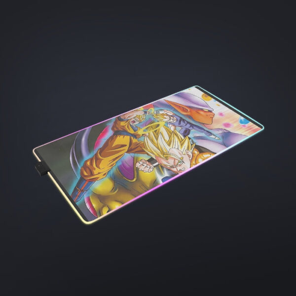 Dragon Ball Super Gogeta Super Saiyan Fusion Streetwear Design cool LED Mouse Pad