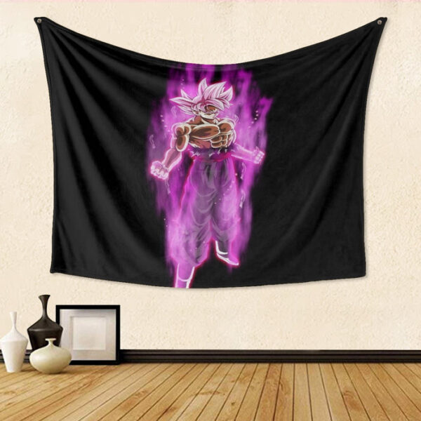 Awesome Goku Black Dragon Ball Z Kids Tapestry