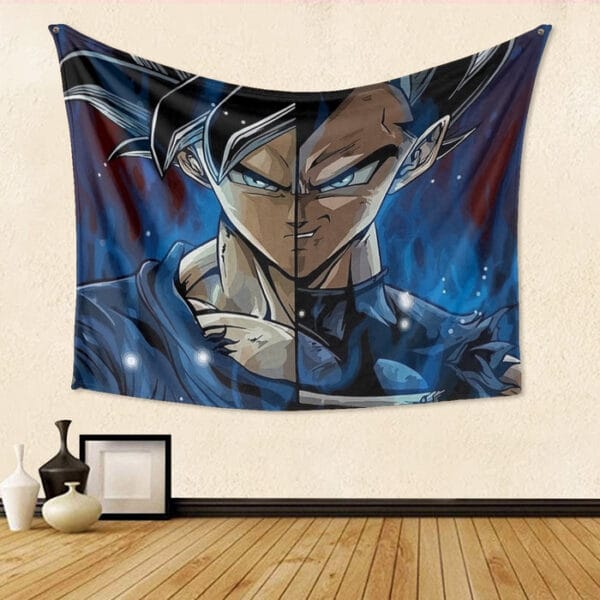 Dragon Ball Z Shirt  SSJ Goku x SSJ Vegeta Fusion Tapestry