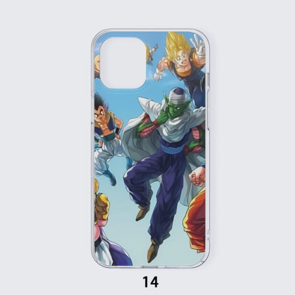 Dragon Ball Z Characters iPhone 14 Case