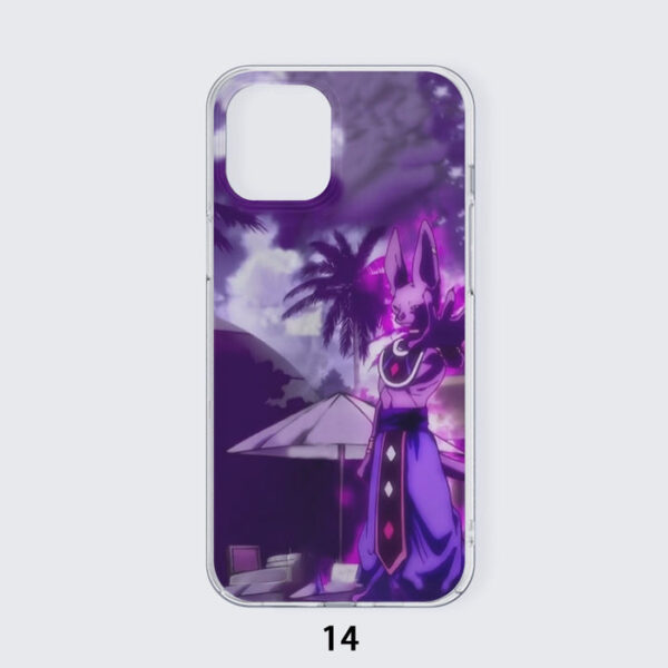 Dragon Ball Super God Of Destruction Dope Lord Beerus iPhone 14 Case