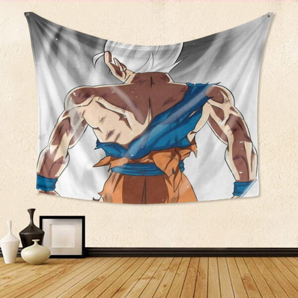 Dragon Ball Gohan White Super Saiyan Epic Streetwear Tapestry