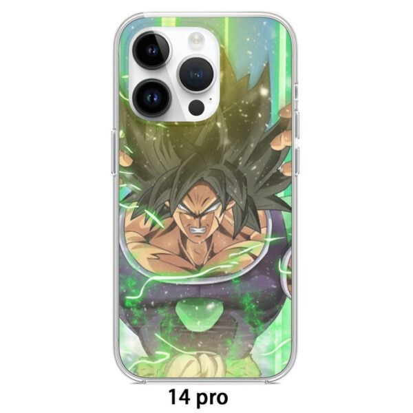 Dragon Ball Super Transforming Broly iPhone 14 Cases