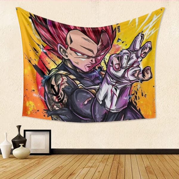 Dragon Ball Z Vegeta God Tapestry