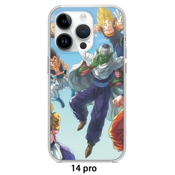 Dragon Ball Z Characters iPhone 14 Case