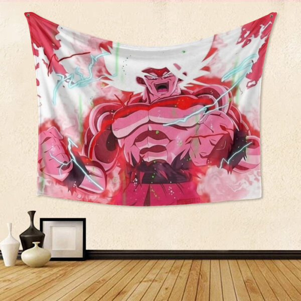 Goku Super Saiyan White Omni God Transformation Tapestry