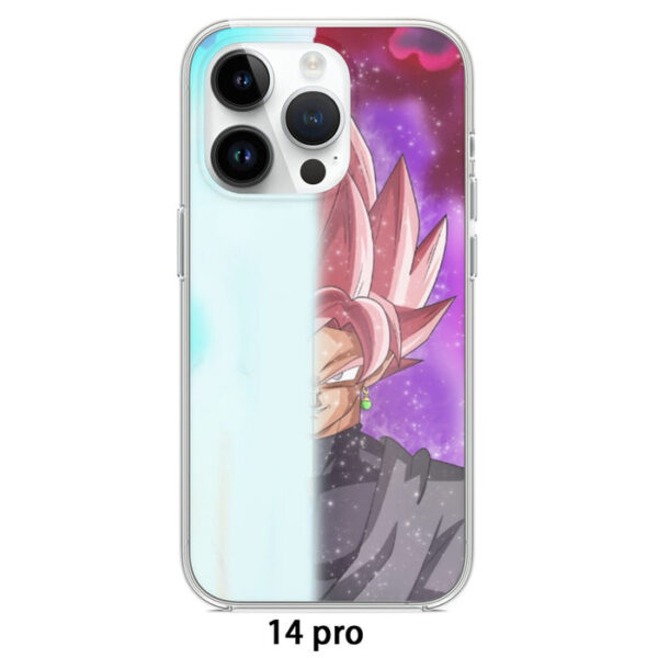 Dragon Ball Z Goku Super Saiyan God & Goku Black iPhone 14 Case