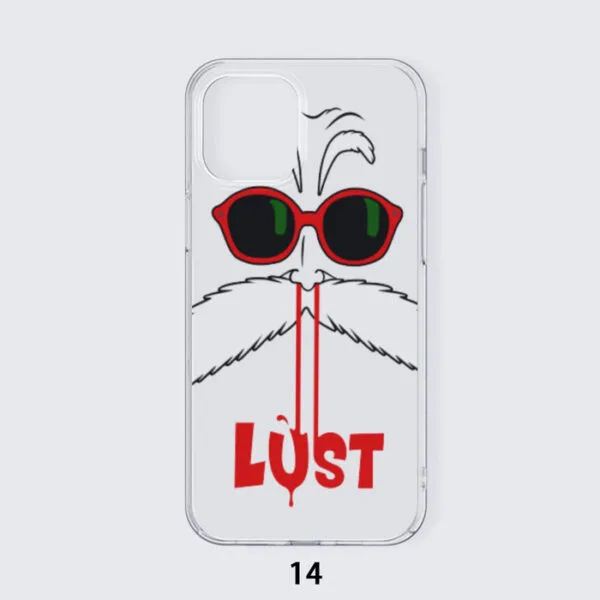Master Roshi Funny Print iPhone 14 Case