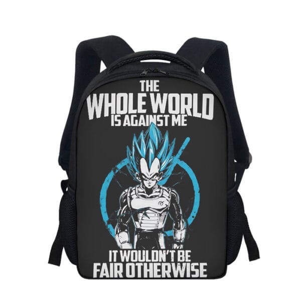 Dragon Ball Super SSGSS Vegeta Whis Symbol  Backpack