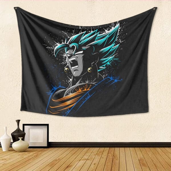 Dragon Ball Super  SSJ Blue Goku Rage Tapestry