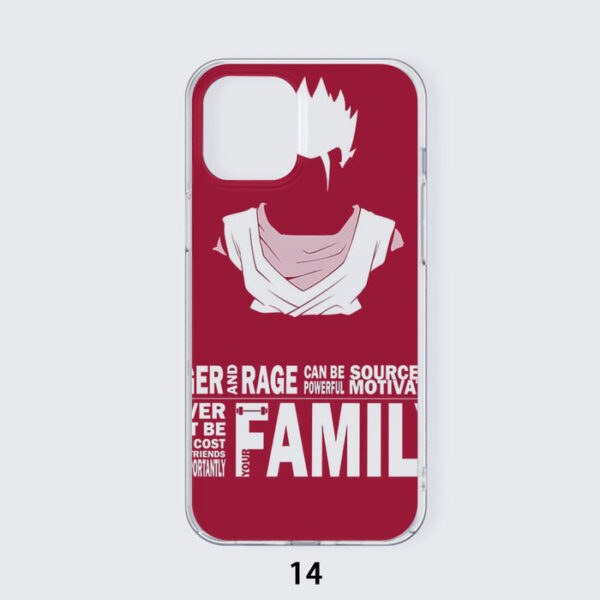 Dragon Ball Z  Gohan Family Slogan iPhone 14 Case